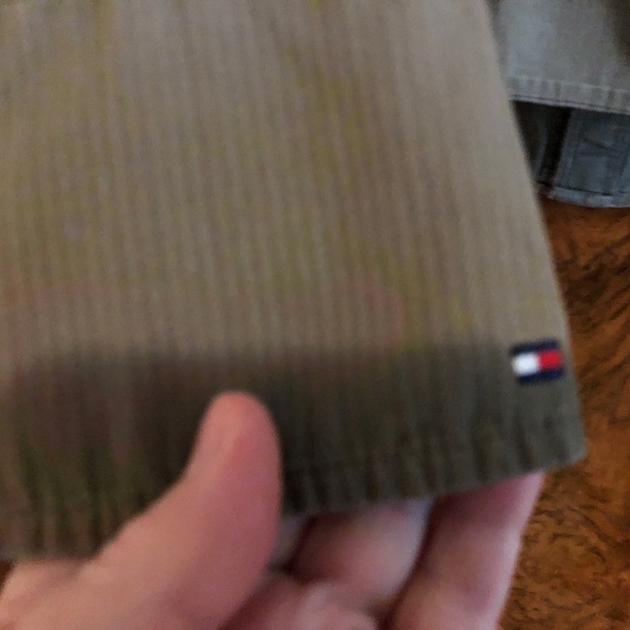 Tommy Hilfiger Vintage Y2K snap front shirt military style chic - Picture 6 of 11